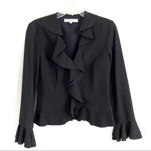 🌴 Trina Turk Ruffle Jacket Blazer